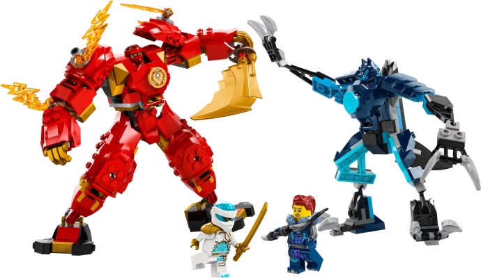 LEGO 71808 Kai's Elemental Fire Mech