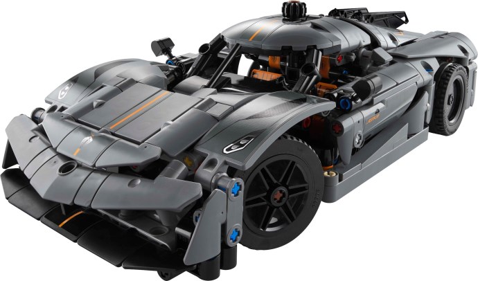 LEGO 42173 Koenigsegg Jesko Absolut Grey Hypercar