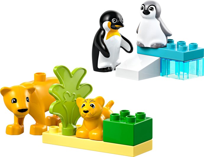 LEGO 10442 Wild Animal Families: Penguins & Lions