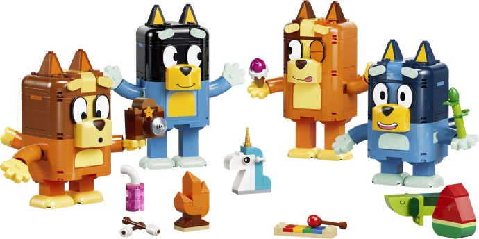 LEGO 11217 Brick-Built Bluey Family
