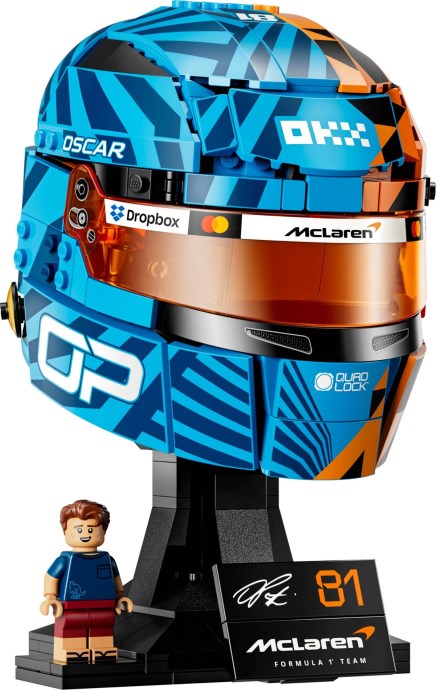 LEGO 43017 McLaren Mastercard F1 Team Oscar Piastri Helmet